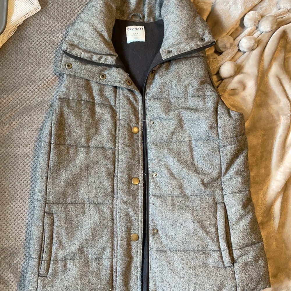 Old navy tweed vest